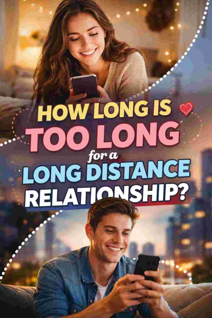 How long is too long for a long-distance relationship?