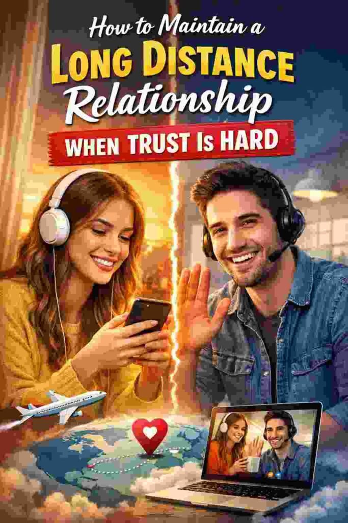 How to Maintain a Long Distance Relationship When Trust Is Hard