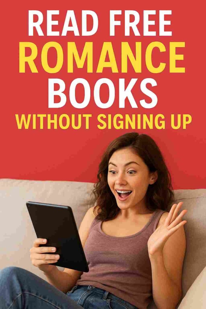 Read Free Romance Books Without Signing Up: Your Ultimate Guide to Free Online Romance