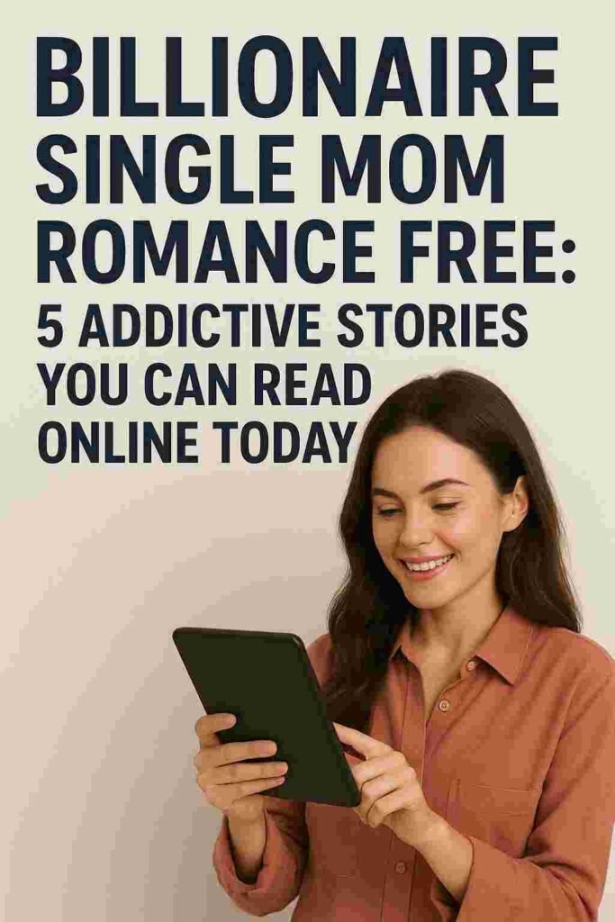 Billionaire Single Mom Romance Free: 5 Addictive Stories You Can Read Online Today