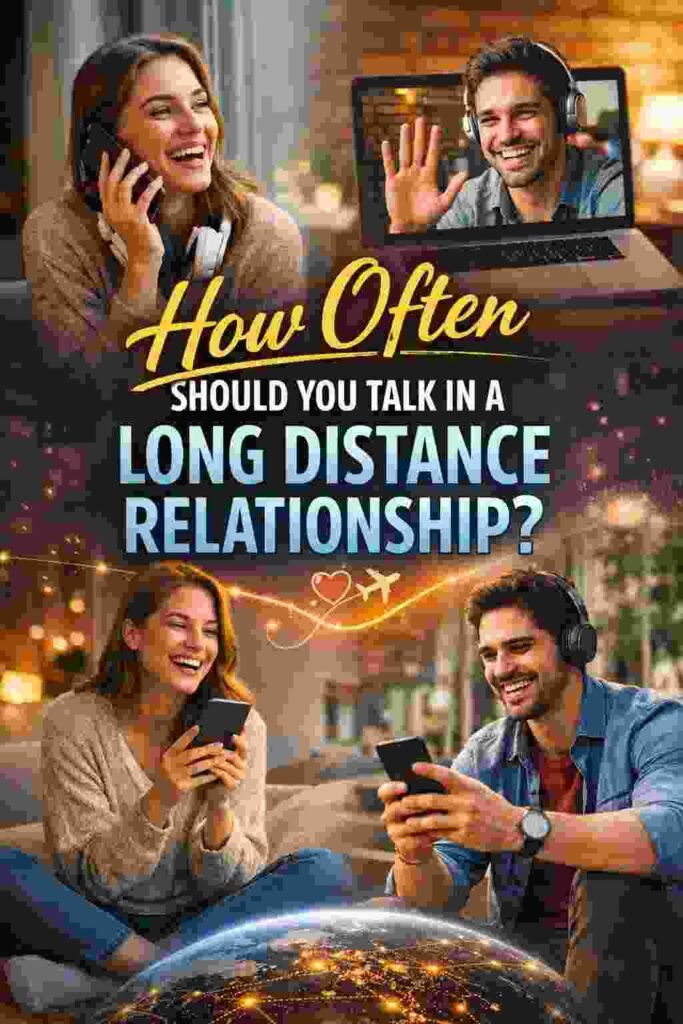 How often should you talk in a long distance relationship?