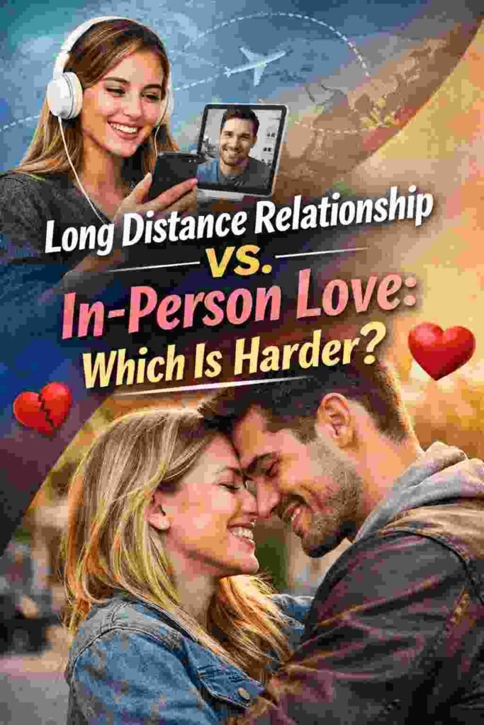 Long Distance Relationship vs. In-Person Love: Which Is Harder?