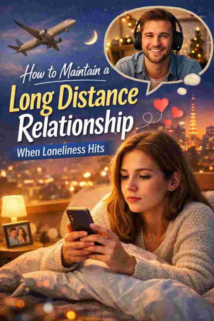 How to Maintain a Long Distance Relationship When Loneliness Hits