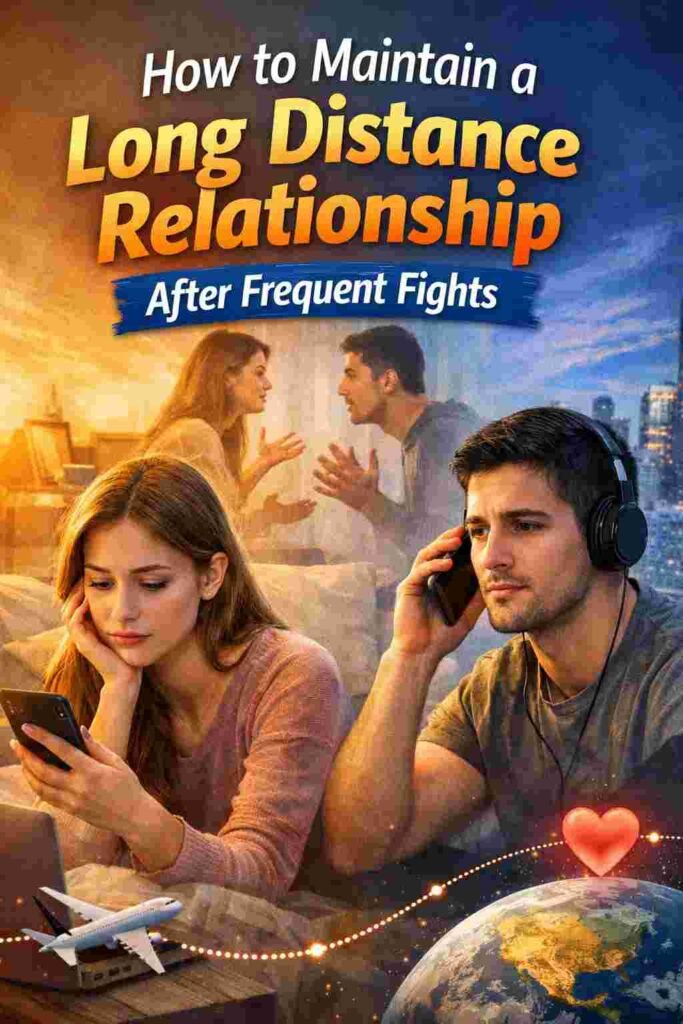 How to Maintain a Long-Distance Relationship After Frequent Fights