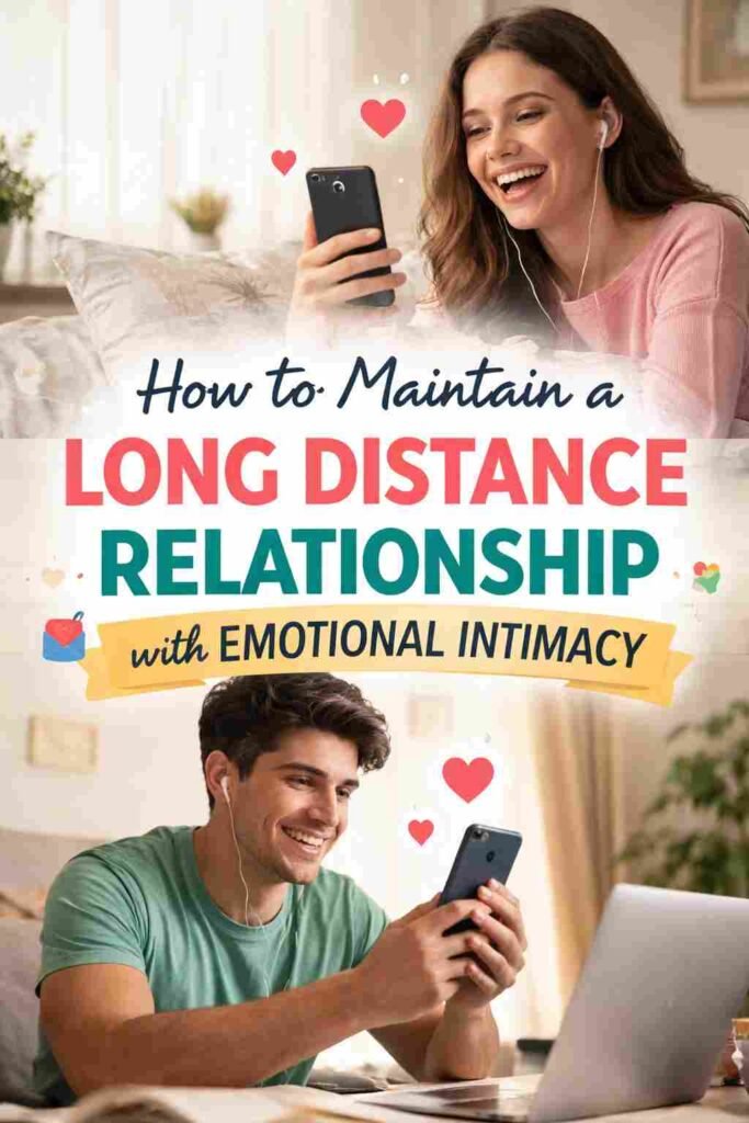 How to Maintain a Long-Distance Relationship with Emotional Intimacy