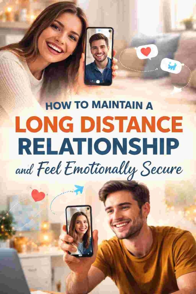 How to Maintain a Long-Distance Relationship and Feel Emotionally Secure