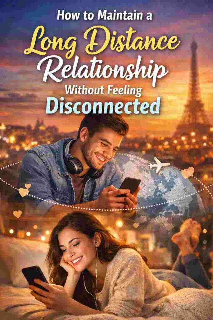 How to maintain a long-distance relationship without feeling disconnected