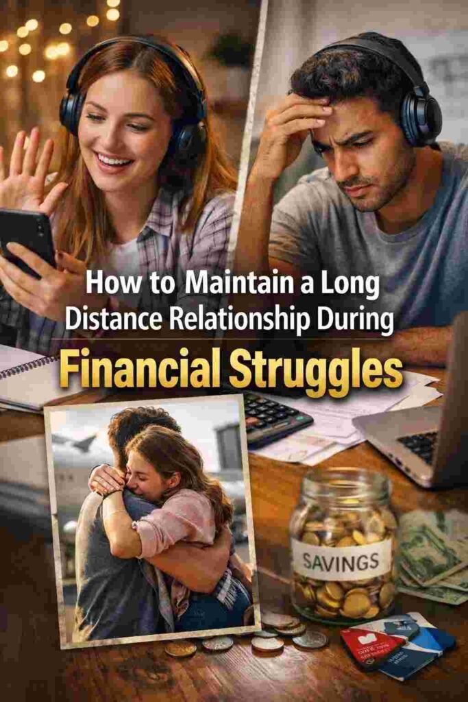 How to maintain a long-distance relationship during financial struggles
