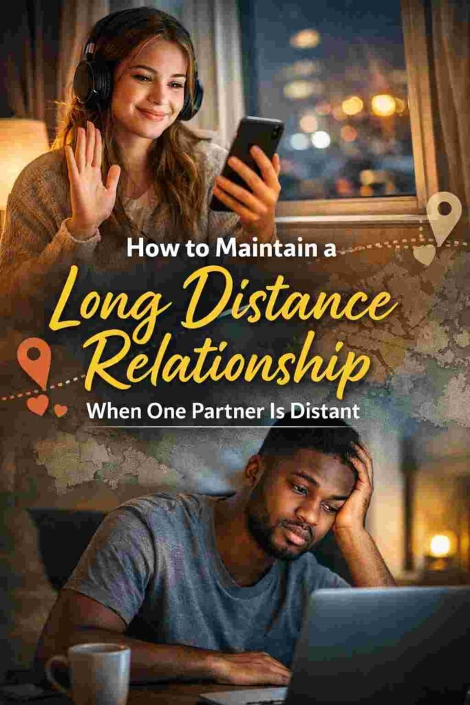 How to Maintain a Long-Distance Relationship When One Partner Is Distant