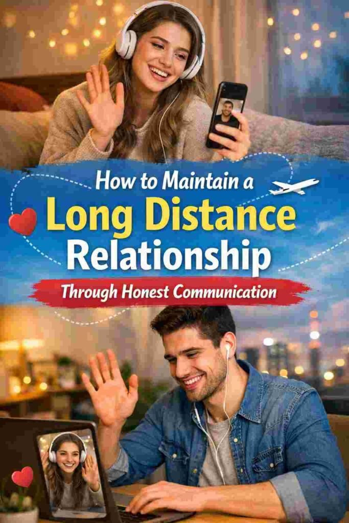 How to Maintain a Long-Distance Relationship Through Honest Communication