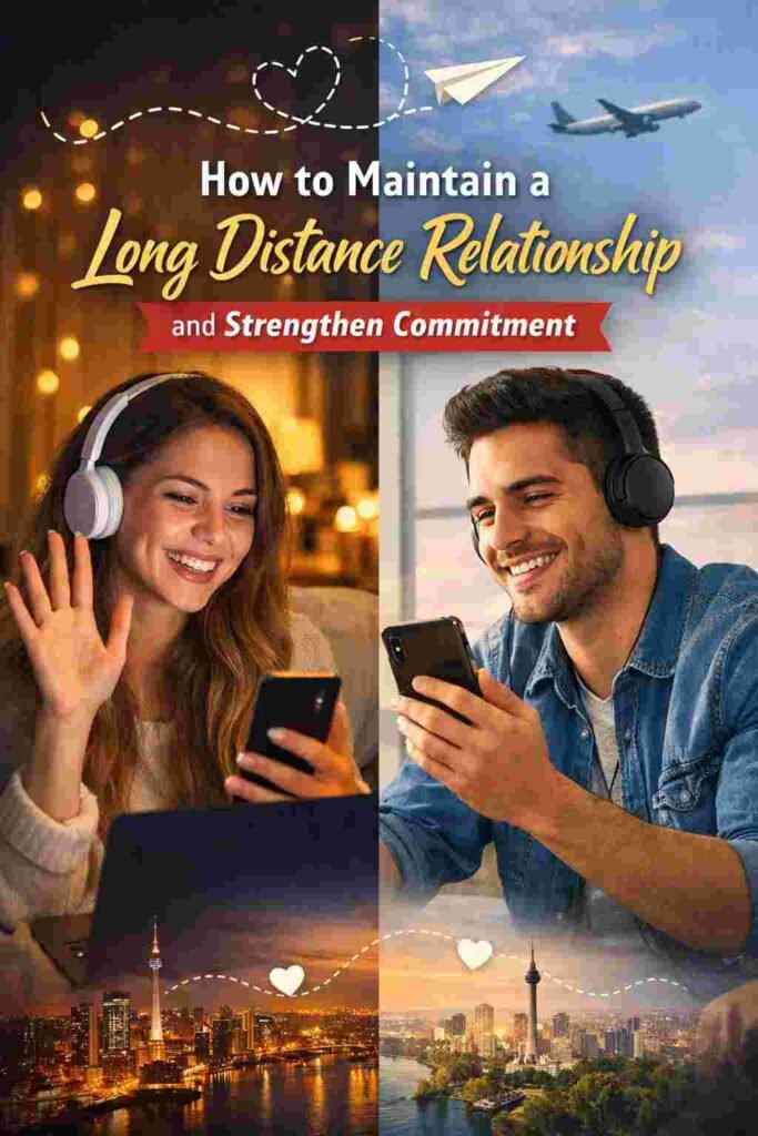 How to maintain a long-distance relationship and strengthen commitment
