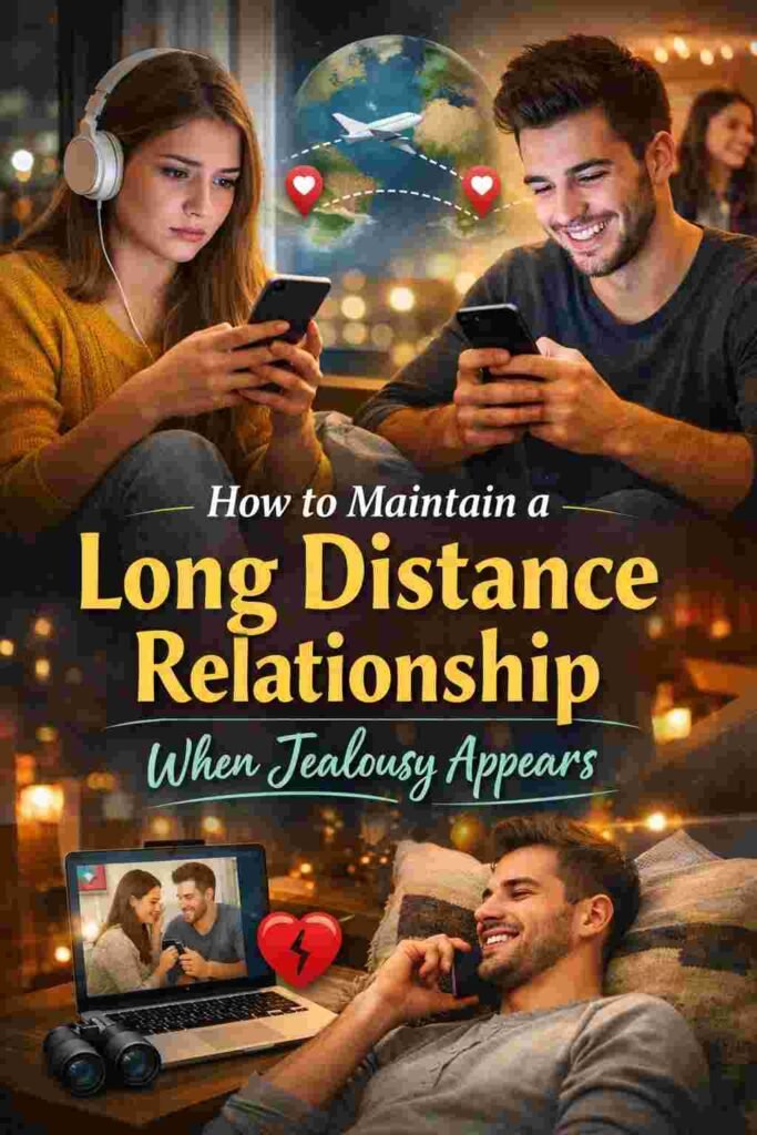 How to Maintain a Long-Distance Relationship When Jealousy Appears